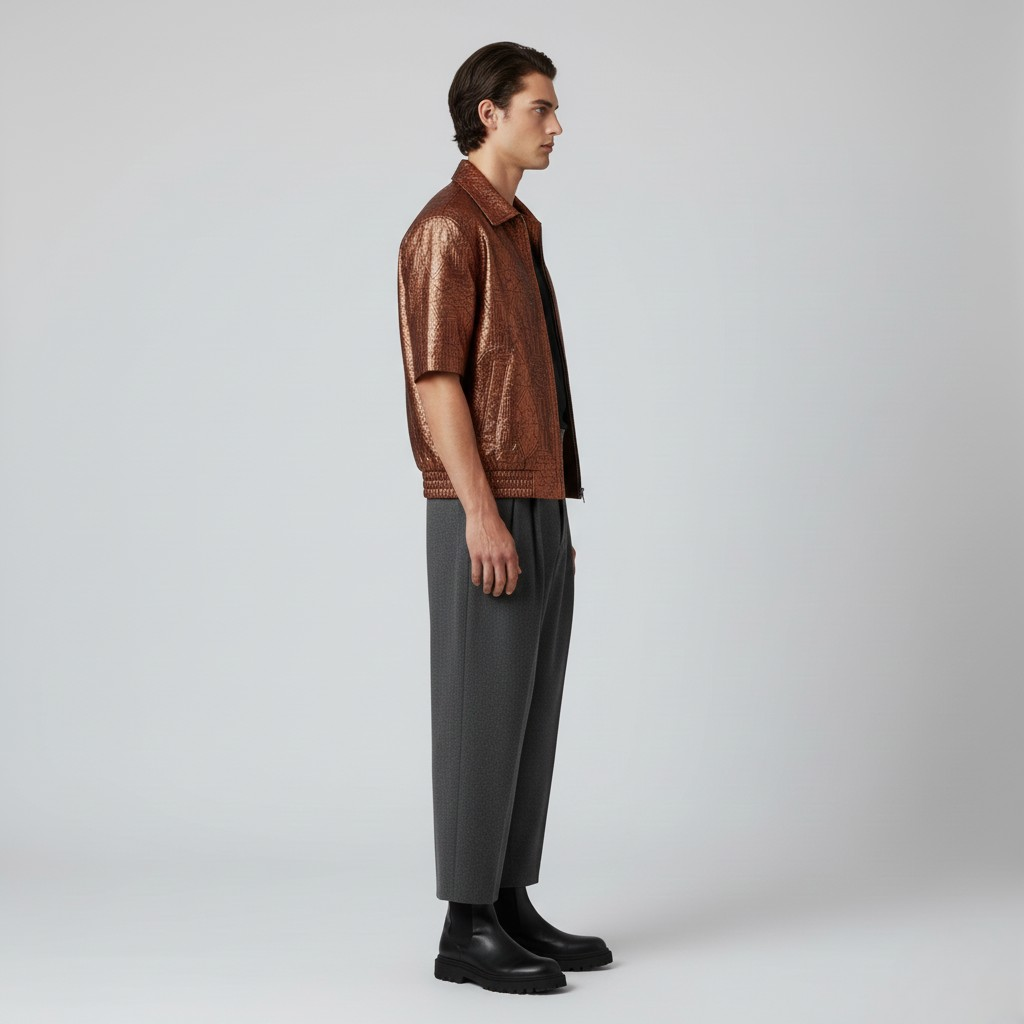 Textured Statement Jacket