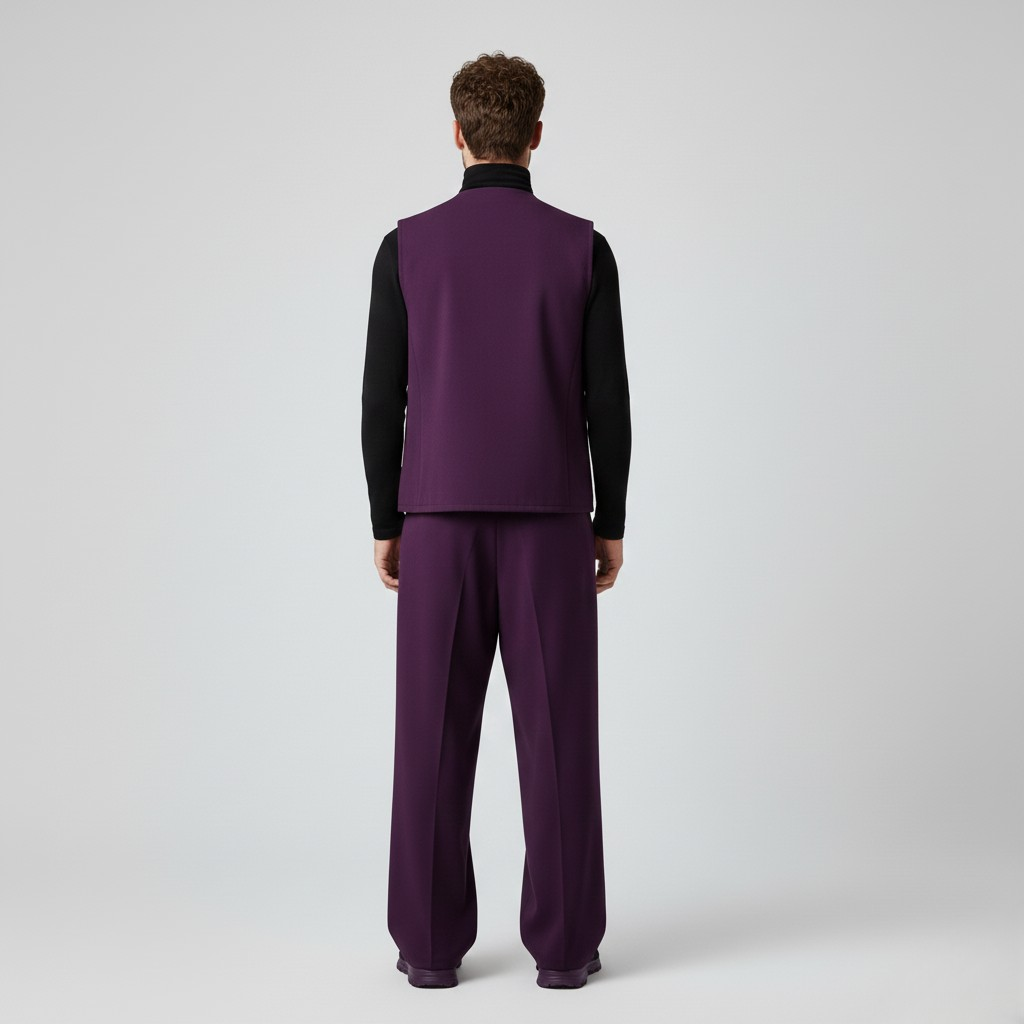 Asymmetric Tailored Vest